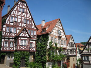 Bad Wimpfen - Fachwerk-Klostergasse-07tv