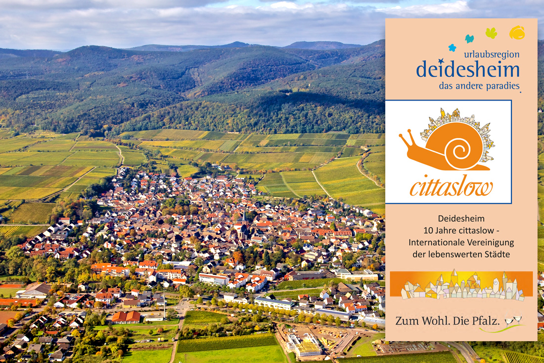 Ein Grund zum feiern: 10 Jahre Cittaslow Deidesheim