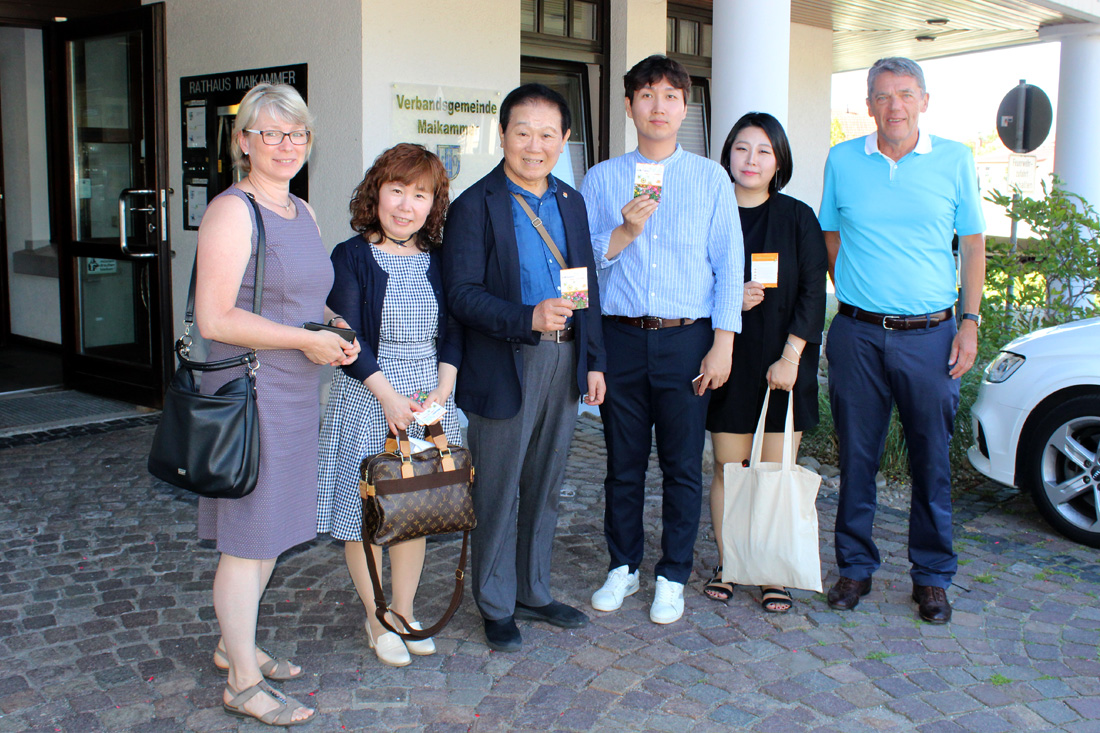 Südkoreanisches cittaslow-Netzwerk zu Gast in Maikammer